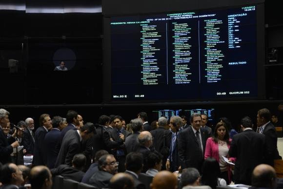 Congresso manteve todos os vetos presidenciais
