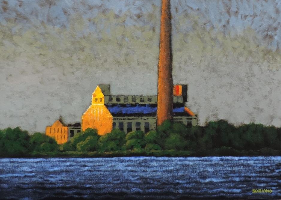 A Usina do Gas&ocirc;metro &eacute; um dos cen&aacute;rios escolhidos pelo artista para as obras