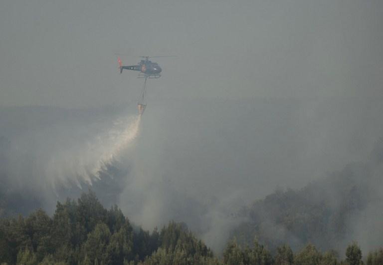 Um pessoa morreu e mais de 300 hectares foram queimados