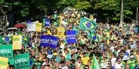 Protestos contra a presidente Dilma Rousseff apareceram em veículos como The Guardian, BBC e Financial Times