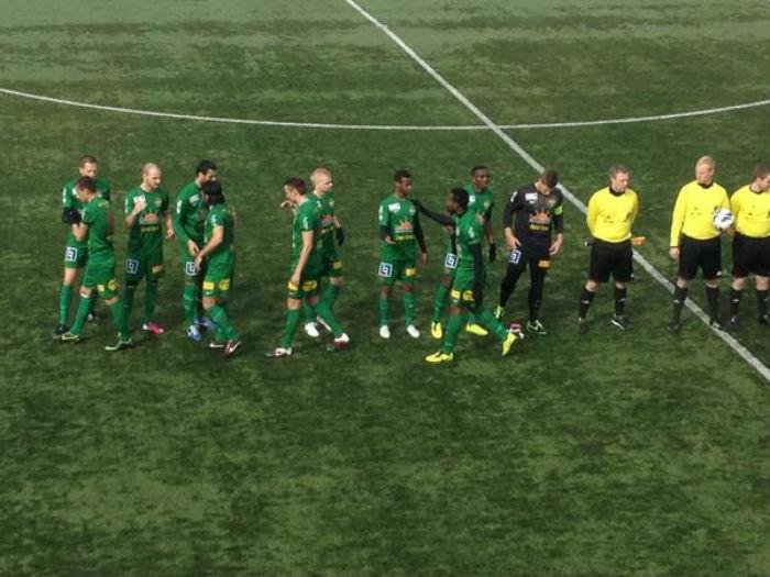 O Dalkurd FF, de Borl&auml;nge, da 3&ordf; divis&atilde;o sueca escapou da trag&eacute;dia