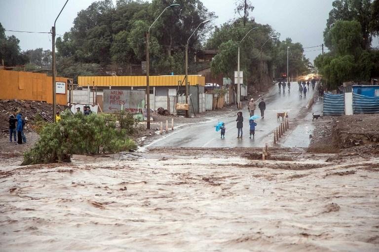 Estradas ficaram interrompidas com as inunda&ccedil;&otilde;es
