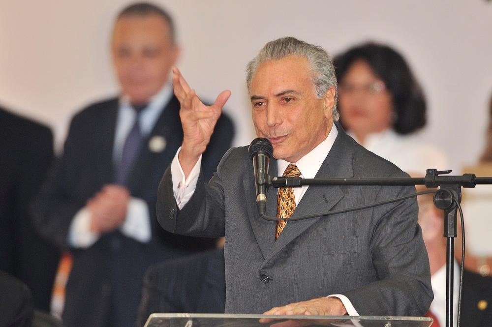 Michel Temer reafirma defesa do financiamento privado em campanhas eleitorais