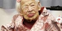 Misao Okawa vivia em um asilo e deixou três filhos, quatro netos e seis bisnetos