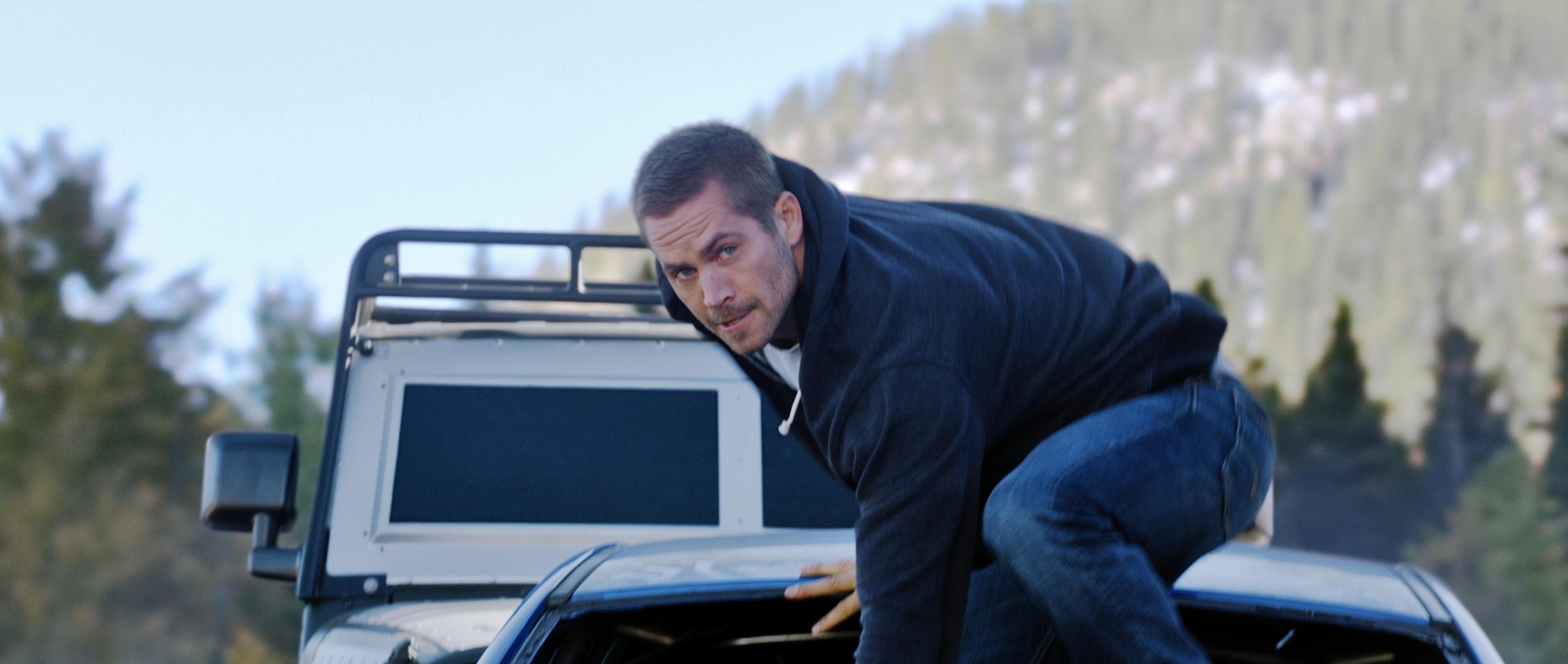 Paul Walker em seu &uacute;ltimo filme, &lsquo;Velozes e Furiosos 7&rsquo;, que tem pr&eacute;-estreia hoje &agrave; noite nos cinemas e lan&ccedil;amento amanh&atilde;