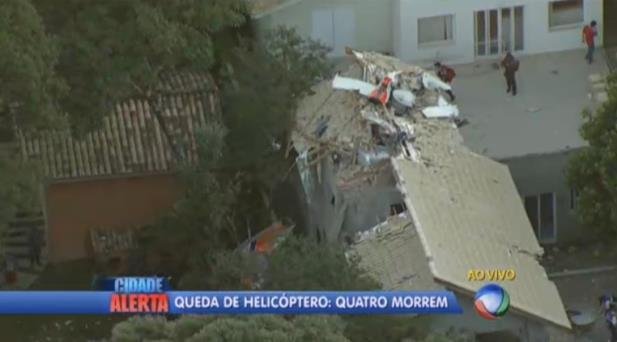 Foram registradas outras quatro v&iacute;timas fatais ap&oacute;s aeronave atingir resid&ecirc;ncia em Carapicu&iacute;ba