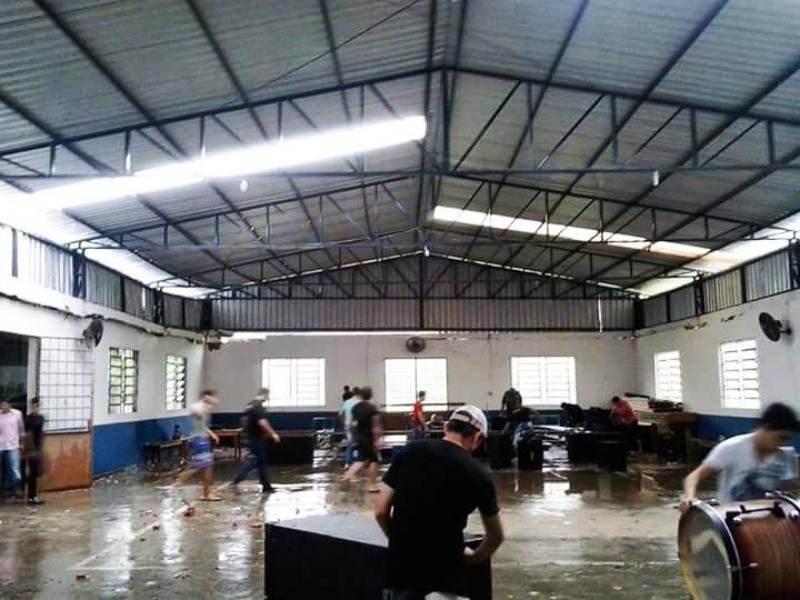 Uma festa, que aconteceria no gin&aacute;sio, foi cancelada