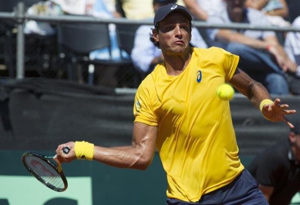 Feij&atilde;o leva virada e &eacute; eliminado do ATP de Houston 