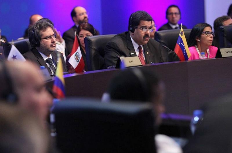 Maduro convidou seu colega americano ao di&aacute;logo para diminuir as tens&otilde;es