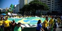 Manifestação no Rio de Janeiro levou menos pessoas do que a do dia 15 de março