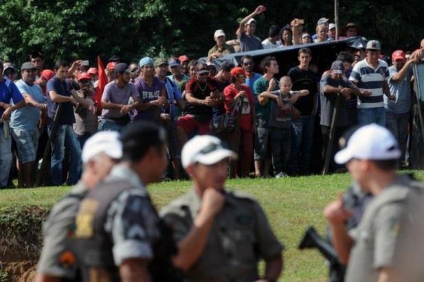 Brigada Militar ainda n&atilde;o tem previs&atilde;o para exercer reintegra&ccedil;&atilde;o de posse