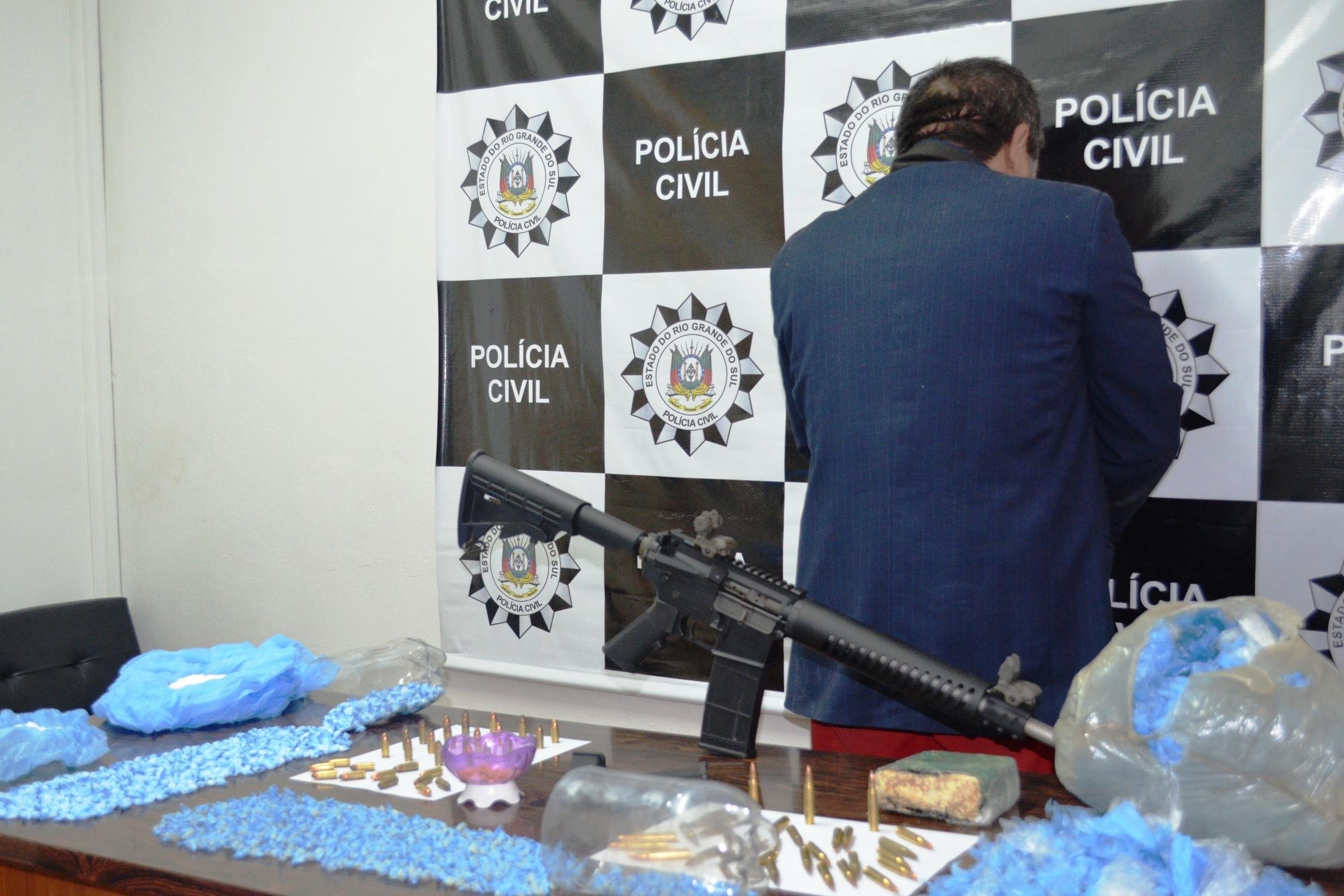 Arma est&aacute; avaliada em R$ 40 mil e foi adquirida recentemente