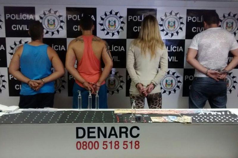 Opera&ccedil;&atilde;o desarticula tele-entrega de drogas em Porto Alegre