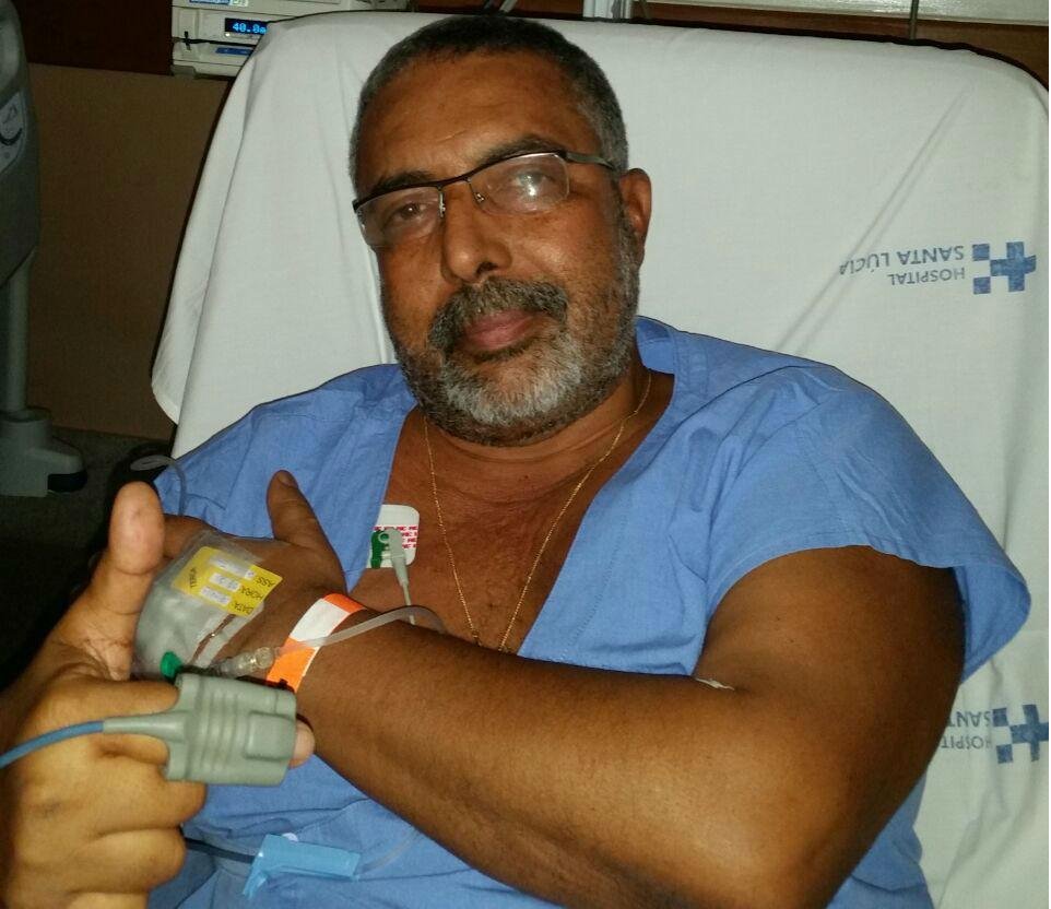 Senador Paulo Paim deixa a UTI de hospital em Bras&iacute;lia