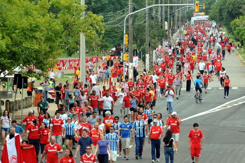 Local de encontro para a torcida mista ser&aacute; na Pra&ccedil;a das Armas, no Parque Marinha do Brasil
