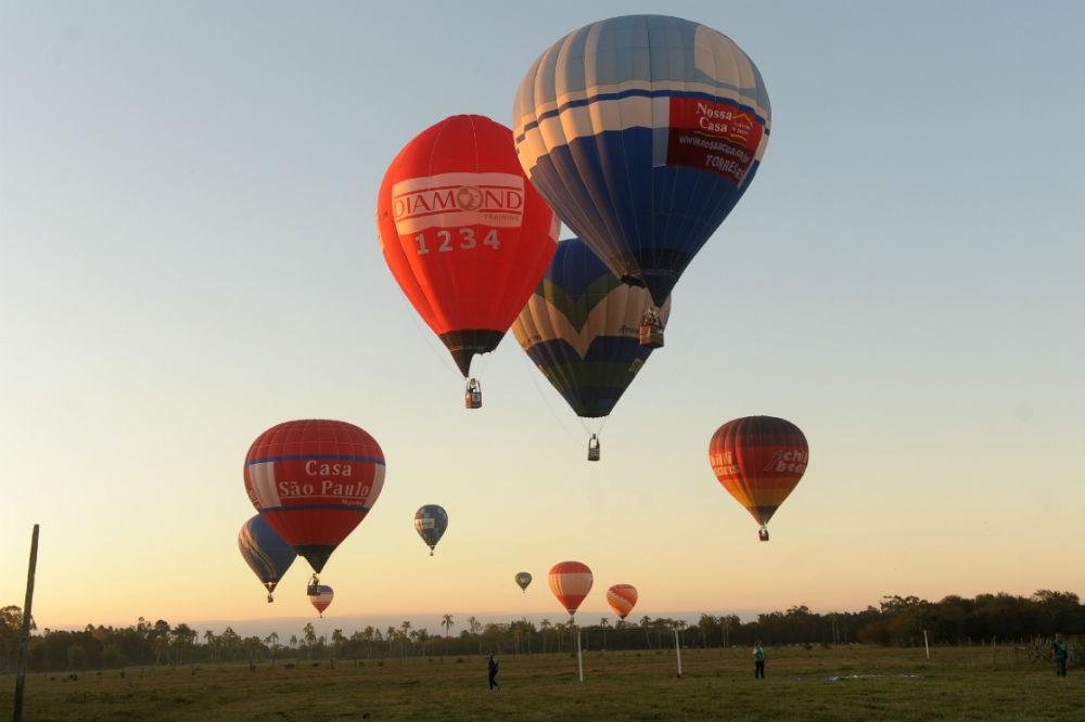 Festival de Balonismo inicia nesta quinta-feira em Torres