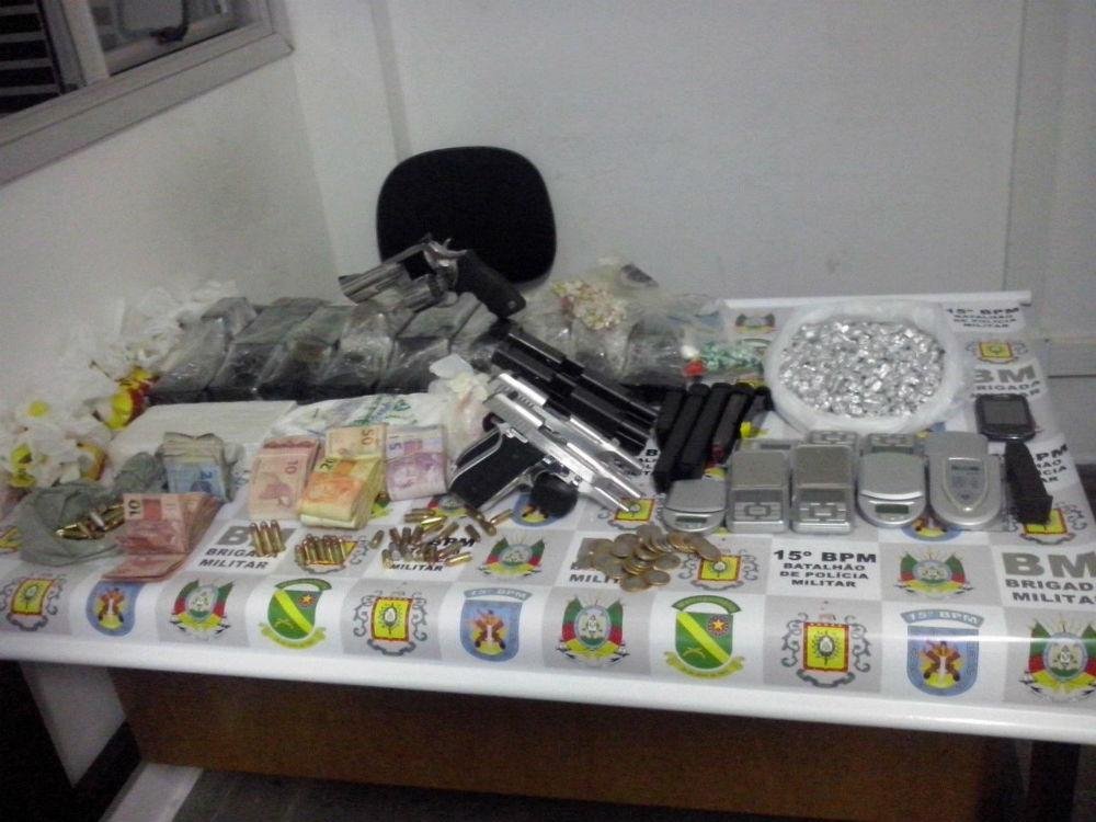 Apreendidos mais de R$ 150 mil em drogas em Canoas