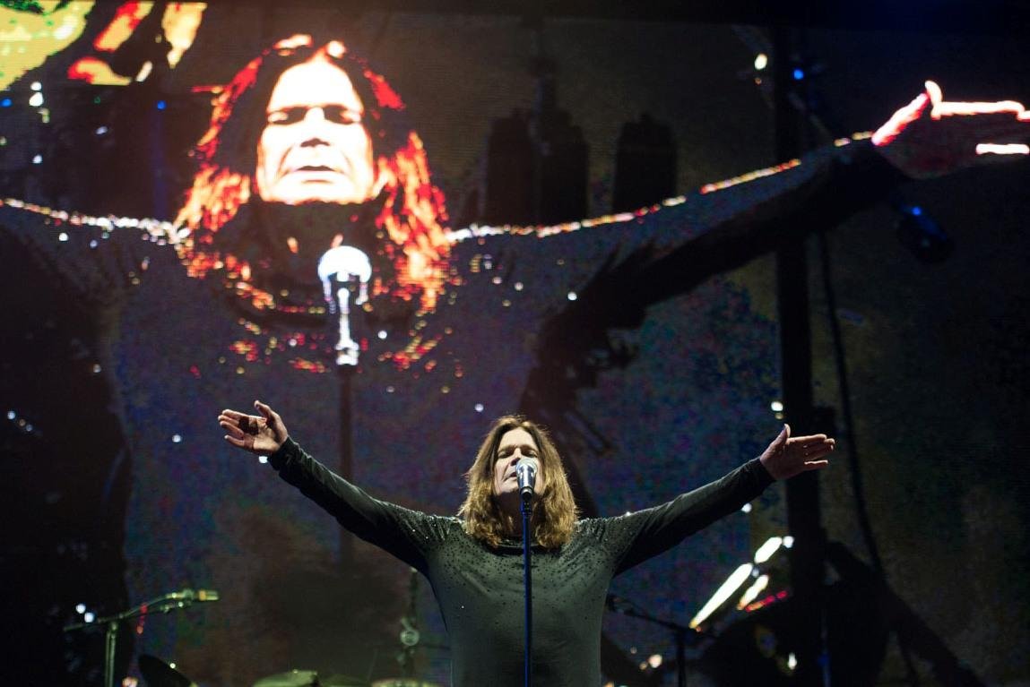 Ozzy Osbourne agradou p&uacute;blico de todas as gera&ccedil;&otilde;es
