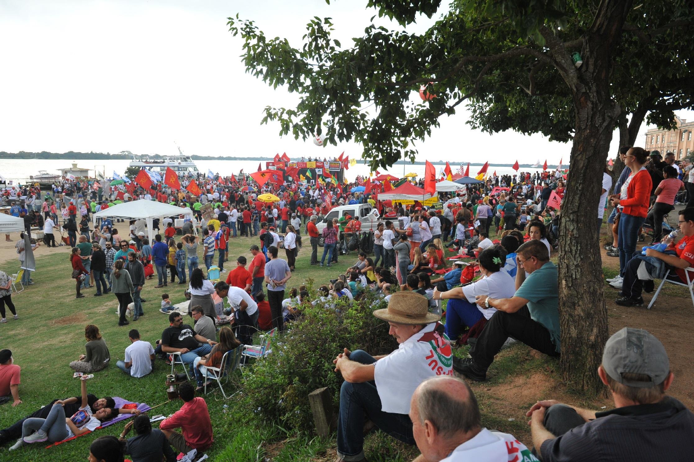 P&uacute;blico compareceu ao evento organizado na Usina do Gas&ocirc;metro