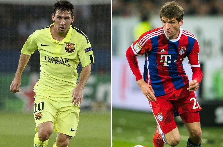 Barcelona e Bayern fazem duelo de tit&atilde;s na Espanha 