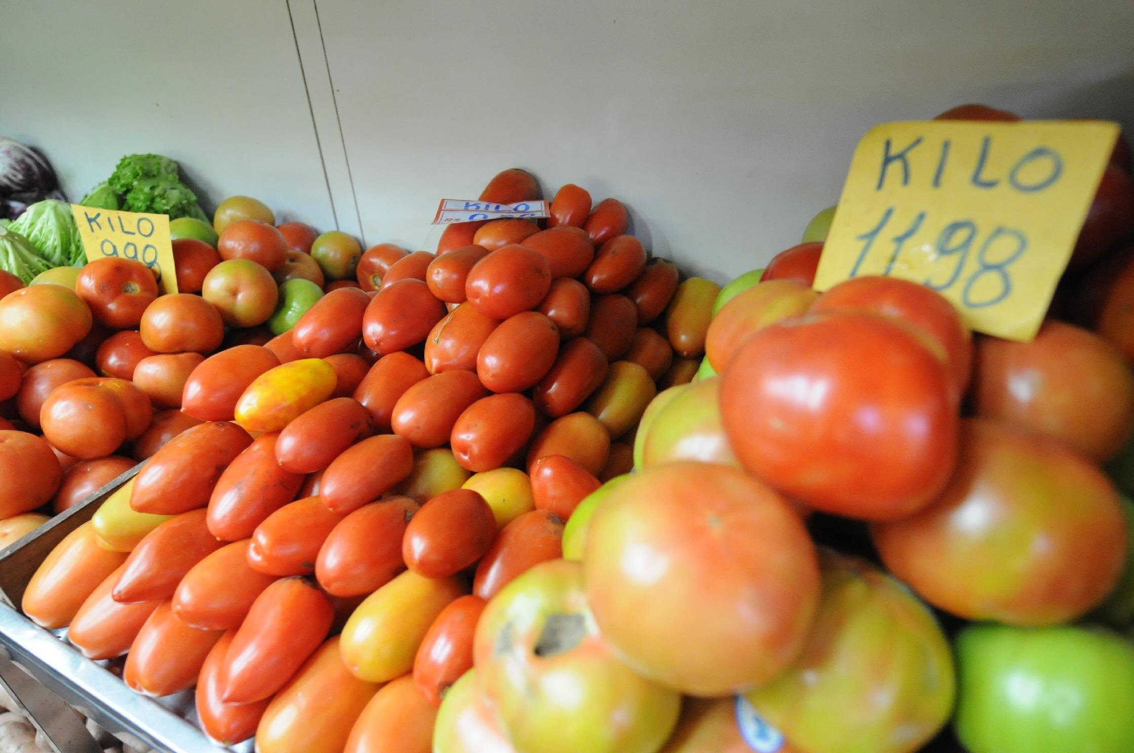 Tomate apresentou a maior alta de abril: 24,40%