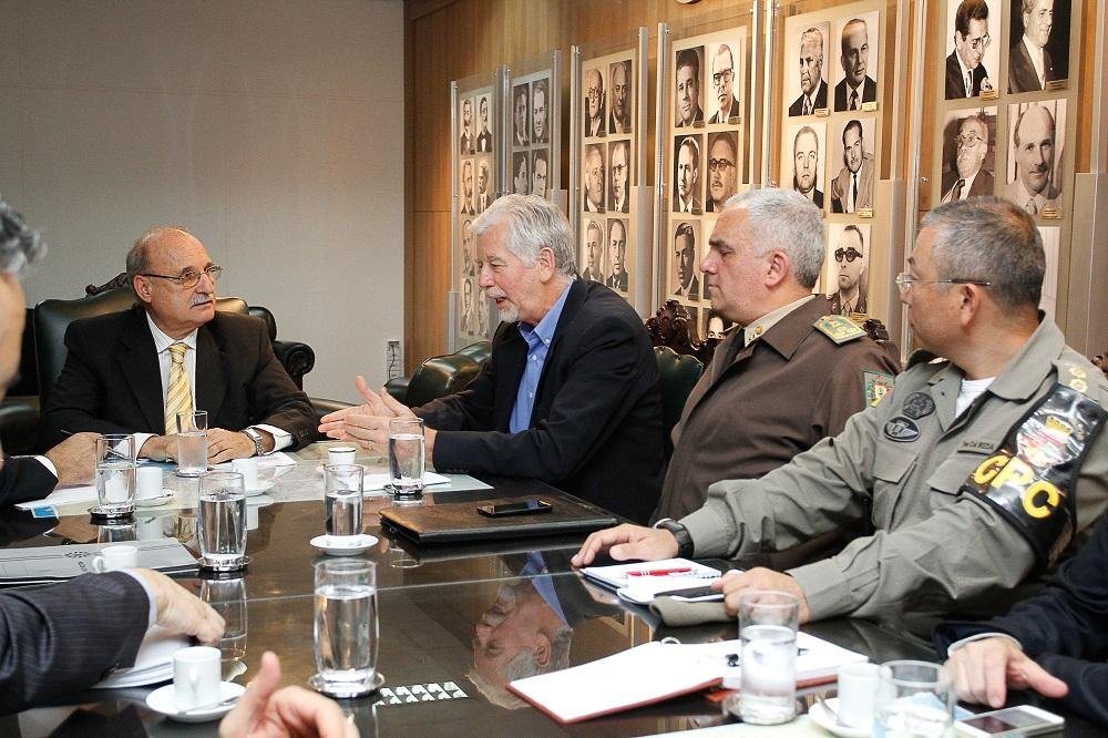 Prefeito de Porto Alegre se reuniu com secret&aacute;rio de Seguran&ccedil;a Wantuir Jacini