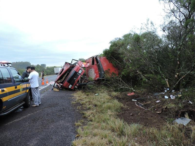 Acidente ocorreu na BR 290, em Alegrete