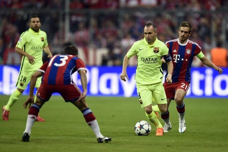 Acompanhe os lances de Bayern de Munique x Barcelona minuto a minuto