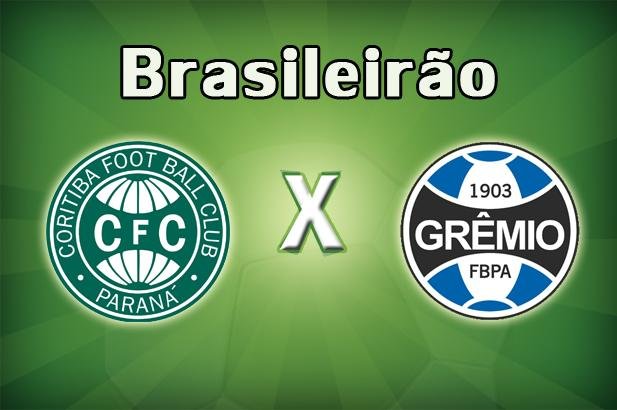 Acompanhe Coritiba x Gr&ecirc;mio a partir das 18h30min 