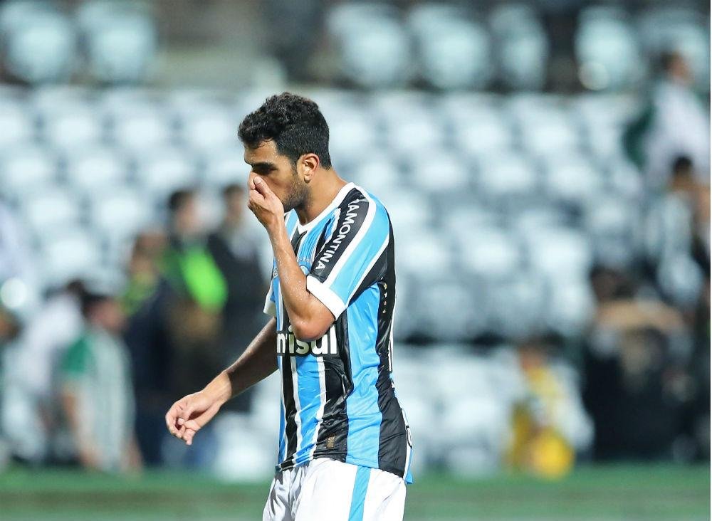 "Hoje n&atilde;o entramos em campo", diz Maicon 