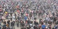 Romaria dos motociclistas reúne 18 mil em Farroupilha