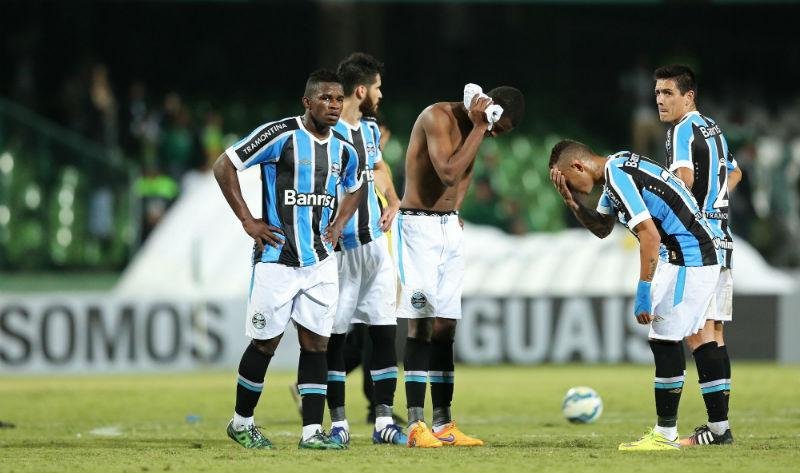 Derrota para Coritiba pode gerar mudan&ccedil;as no Gr&ecirc;mio