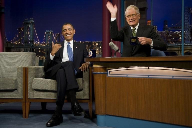 Show final come&ccedil;ou com ex-presidentes George H. e George W. Bush, assim como Bill Clinton e o atual presidente Barack Obama