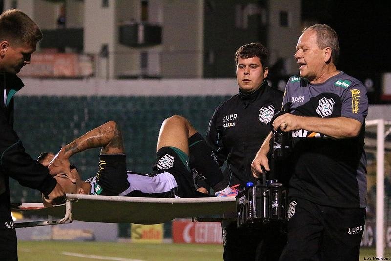 Thiago Heleno sofreu les&atilde;o contra o Botafogo