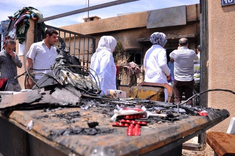 Fogo teve origem em galhos secos e atingiu tanque de combust&iacute;vel