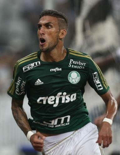 Rafael Marques marcou o primeiro gol do Palmeiras