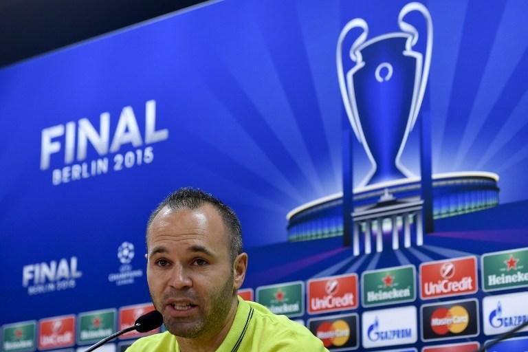 Iniesta se v&ecirc; em condi&ccedil;&otilde;es de jogar decis&atilde;o contra Juventus