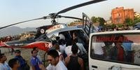 Queda de helicóptero com ajuda para vítimas de terremoto deixa 4 mortos no Nepal