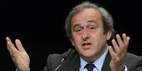 Michel Platini fez campanha contra Joseph Blatter