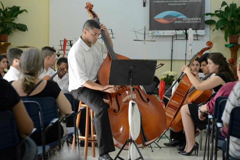 A OJRS conta com 45 integrantes, entre 10 e 19 anos