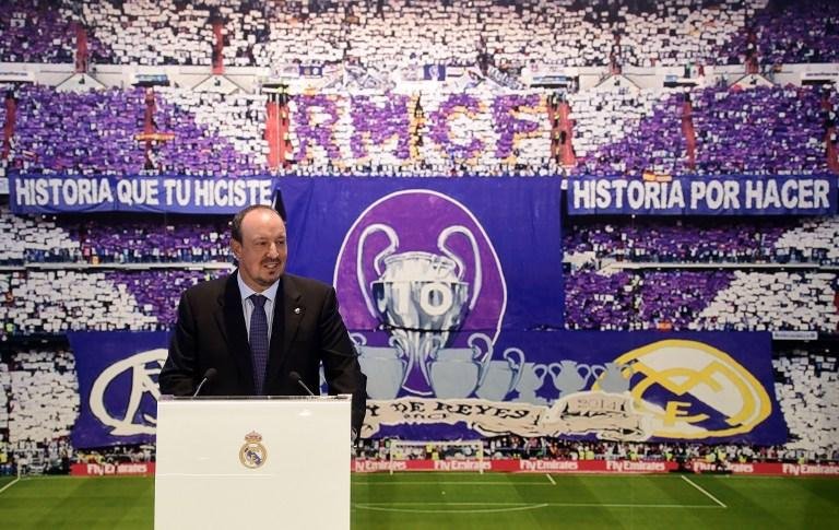 Rafa Ben&iacute;tez assume o Real Madrid