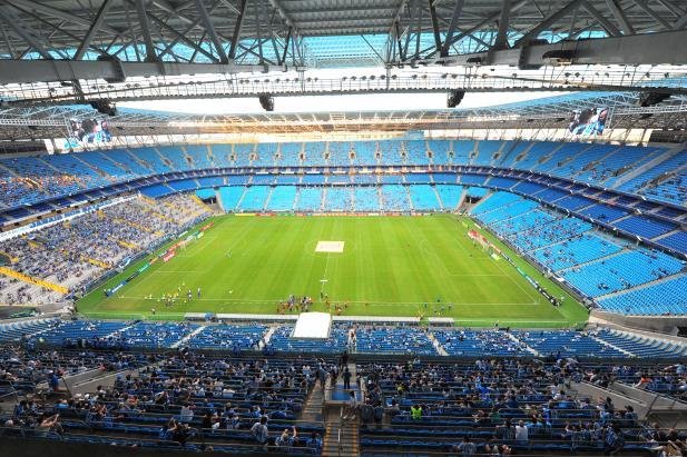 Gr&ecirc;mio espera aprova&ccedil;&atilde;o do financiamento para assumir gest&atilde;o da Arena 