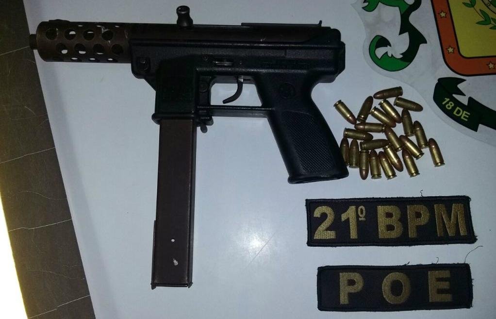Submetralhadora &eacute; apreendida na zona Sul de Porto Alegre