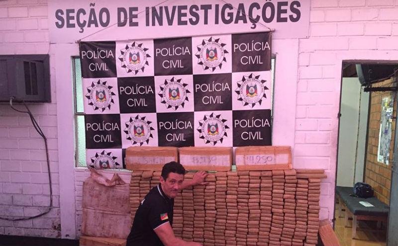 Quantidade &eacute; a maior apreendida no Estado em 2015