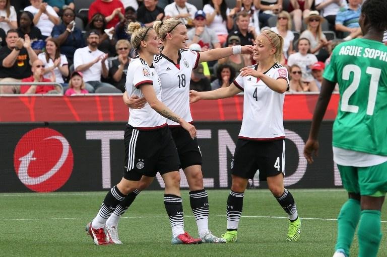 Alemanha estreia na Copa de futebol feminino com vit&oacute;ria de 10 a 0