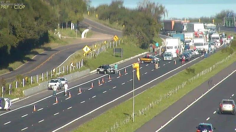 Beb&ecirc; de 10 meses morreu em acidente na freeway