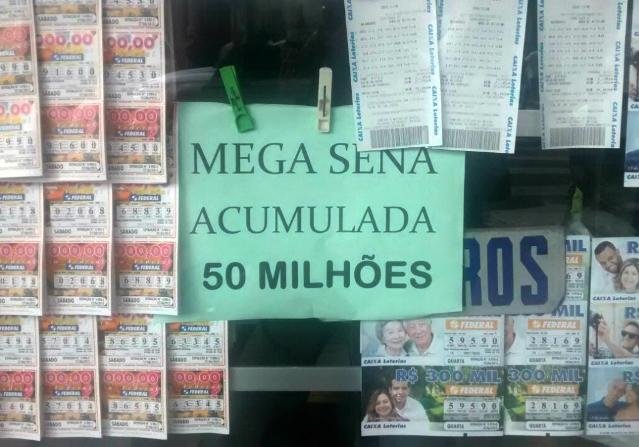 Sorteio dos seis n&uacute;meros ocorre &agrave;s 20h25min
