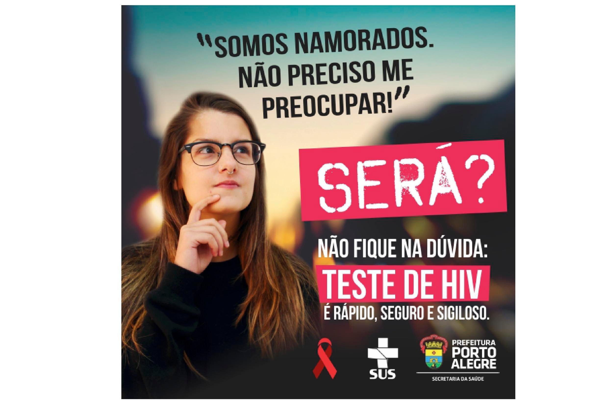 Porto Alegre oferece testes r&aacute;pidos de HIV nesta quinta e sexta