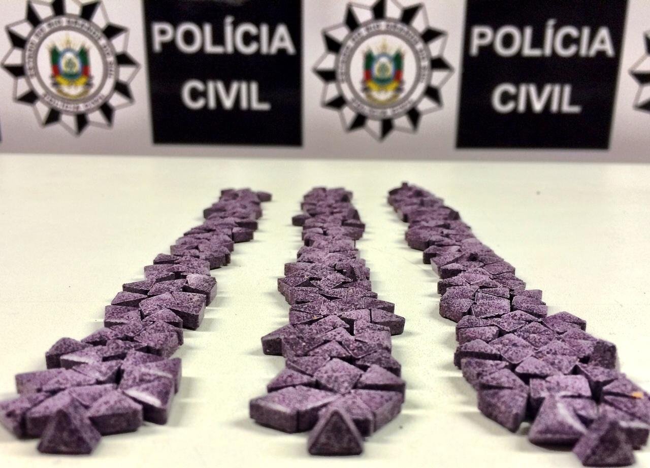 Homem &eacute; preso com 300 comprimidos de ecstasy em Campo Bom 