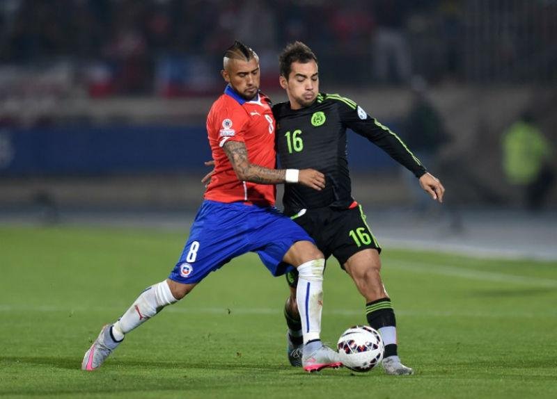 Vidal marcou contra o M&eacute;xico, mas n&atilde;o definiu a vit&oacute;ria